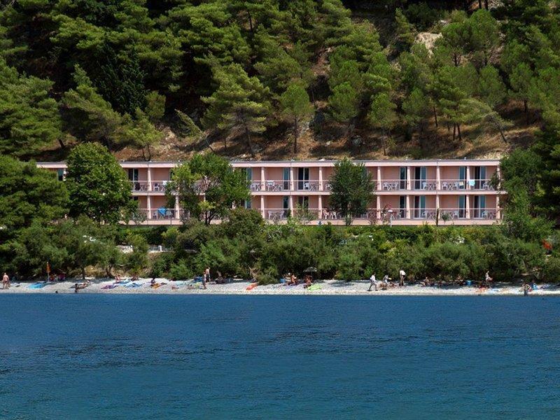 Hotel Brzet Omiš Esterno foto