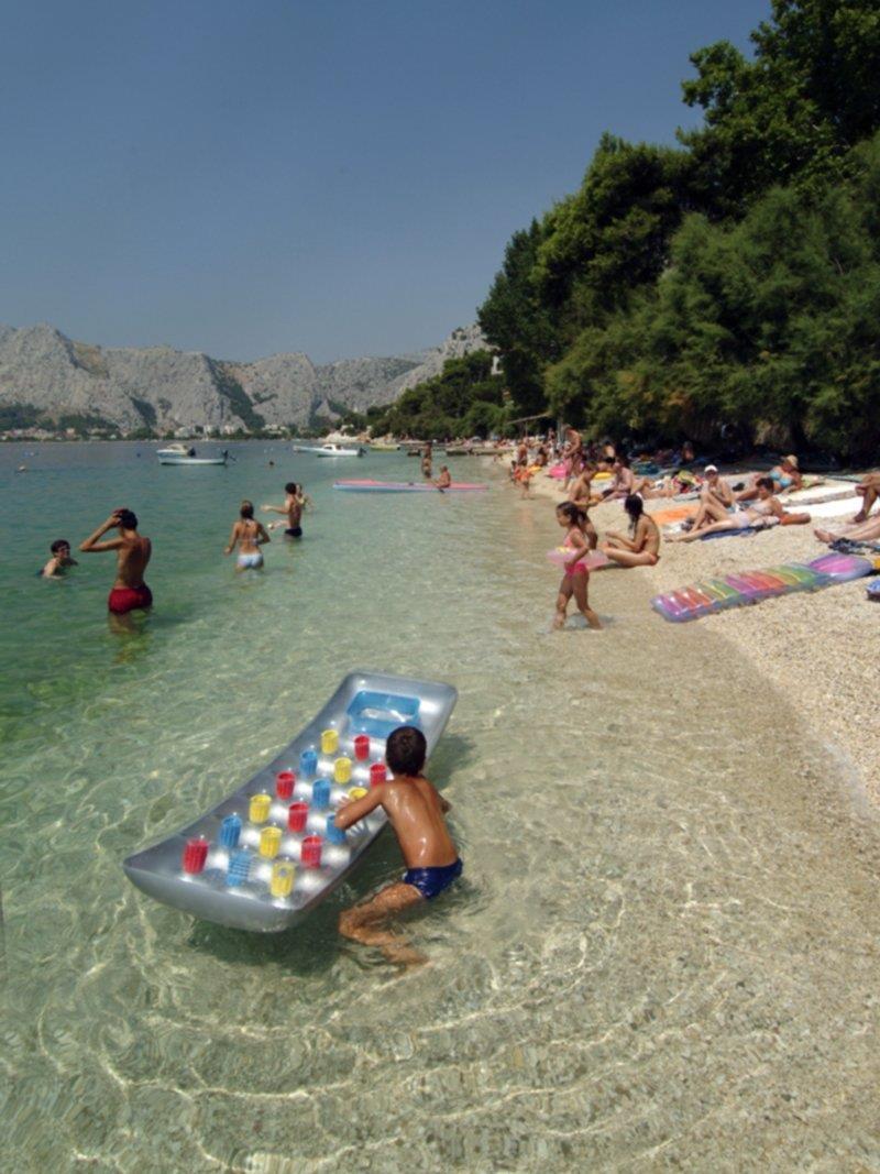 Hotel Brzet Omiš Esterno foto